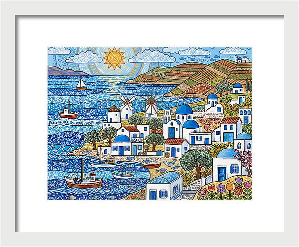 Tranquil Beauty Of Greek Islands