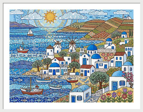 Tranquil Beauty Of Greek Islands