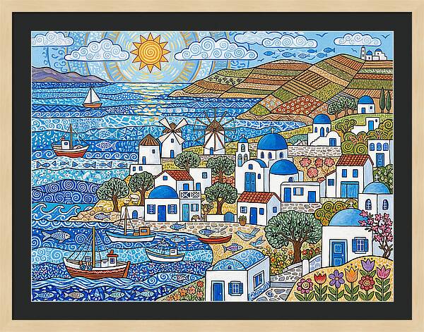 Tranquil Beauty Of Greek Islands