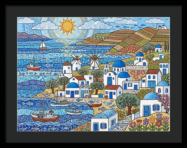 Tranquil Beauty Of Greek Islands