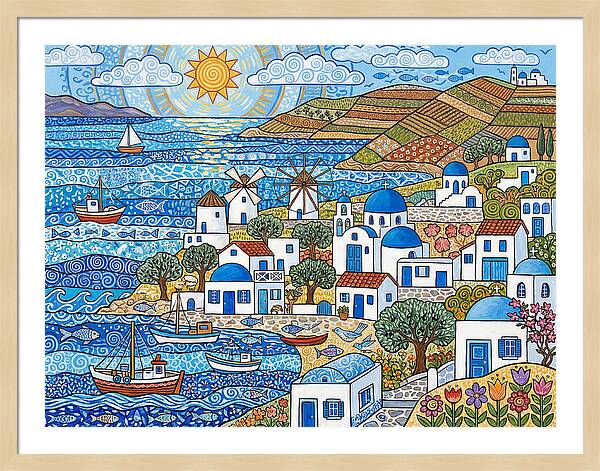 Tranquil Beauty Of Greek Islands