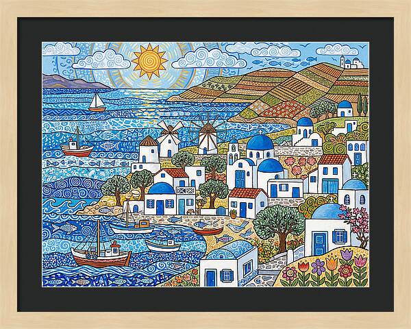 Tranquil Beauty Of Greek Islands