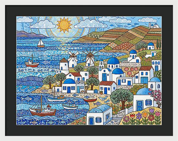 Tranquil Beauty Of Greek Islands
