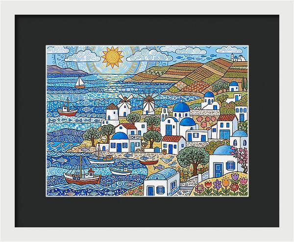 Tranquil Beauty Of Greek Islands