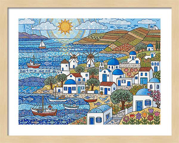 Tranquil Beauty Of Greek Islands