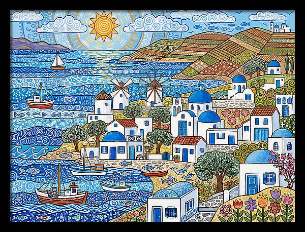 Tranquil Beauty Of Greek Islands