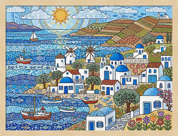 Tranquil Beauty Of Greek Islands