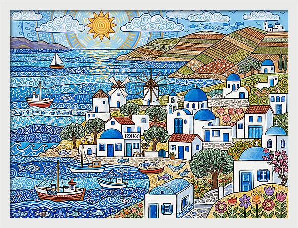 Tranquil Beauty Of Greek Islands