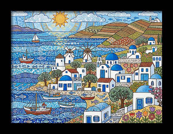 Tranquil Beauty Of Greek Islands