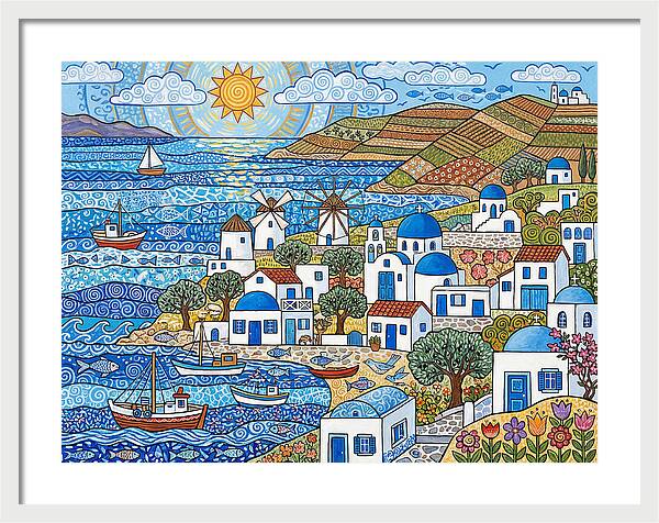 Tranquil Beauty Of Greek Islands