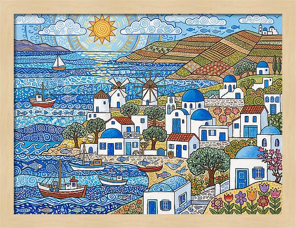 Tranquil Beauty Of Greek Islands