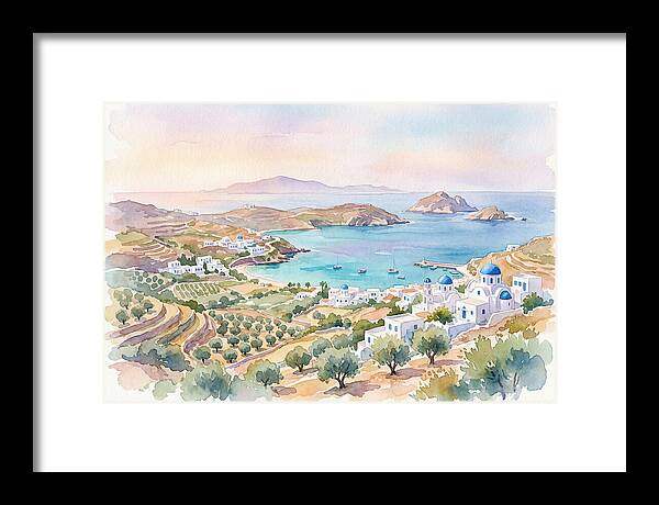 Tranquil Beauty Of Greek Isles