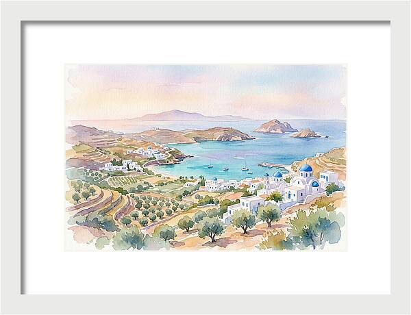 Tranquil Beauty Of Greek Isles
