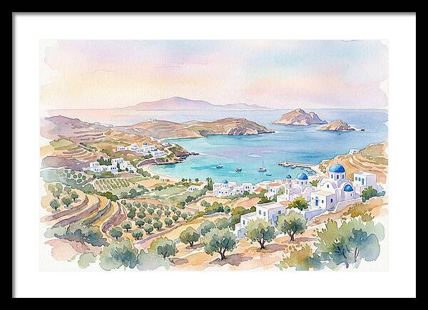 Tranquil Beauty Of Greek Isles