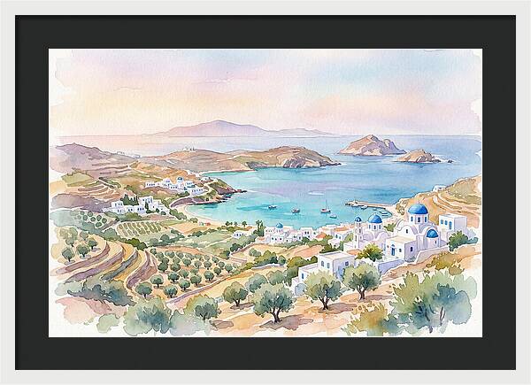 Tranquil Beauty Of Greek Isles