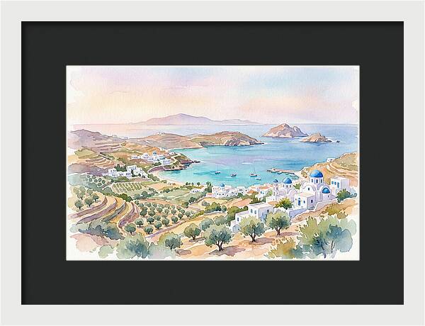 Tranquil Beauty Of Greek Isles