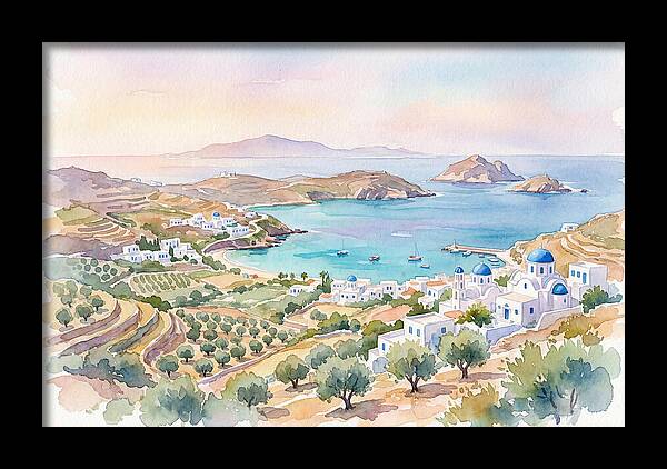 Tranquil Beauty Of Greek Isles