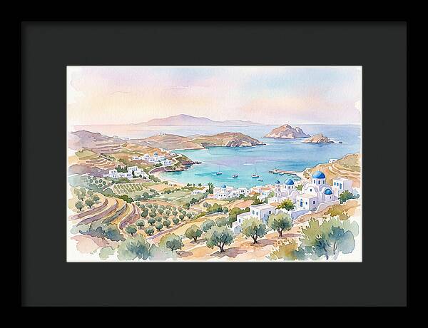 Tranquil Beauty Of Greek Isles