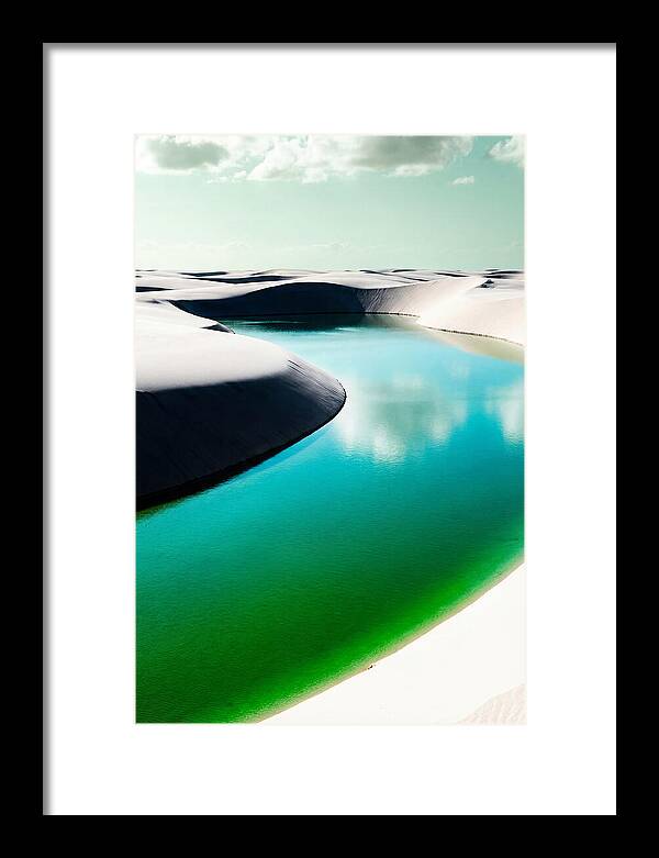 Tranquil Beauty Of Lencois Maranhenses