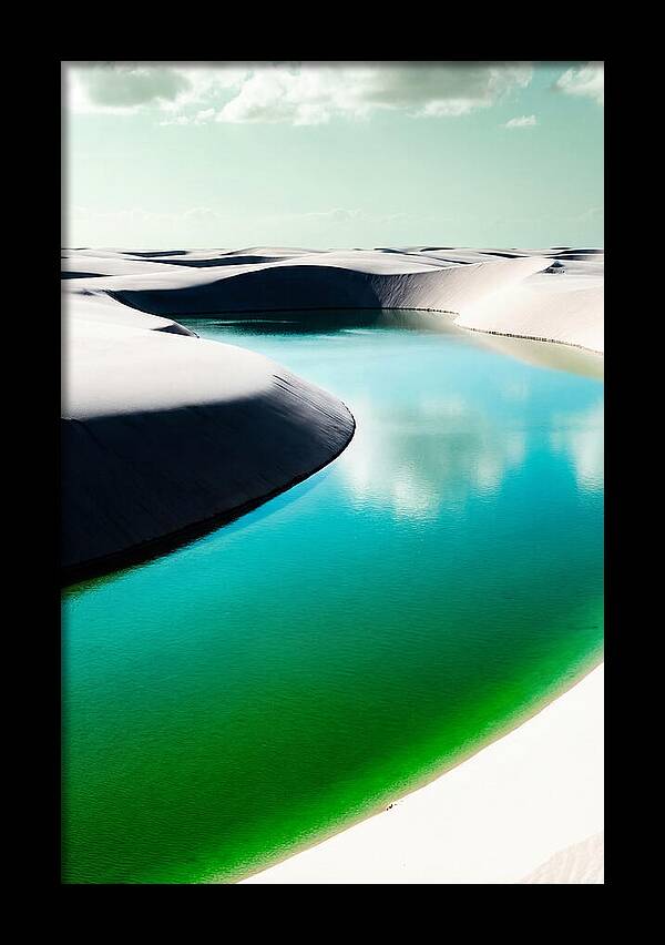 Tranquil Beauty Of Lencois Maranhenses