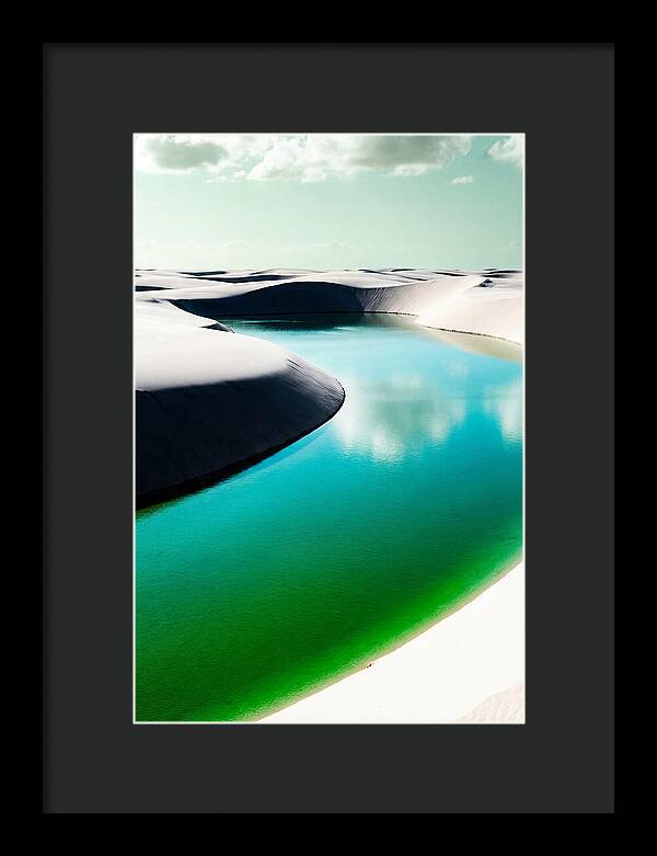 Tranquil Beauty Of Lencois Maranhenses