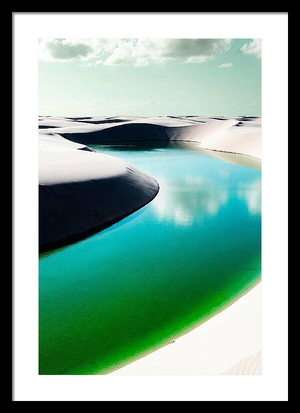 Tranquil Beauty Of Lencois Maranhenses