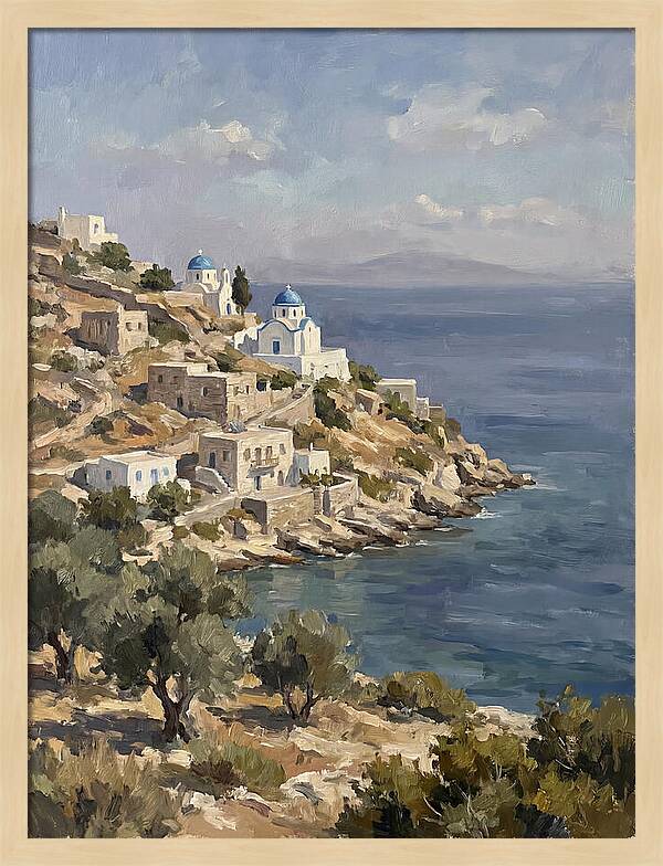Tranquil Beauty Of The Greek Isles