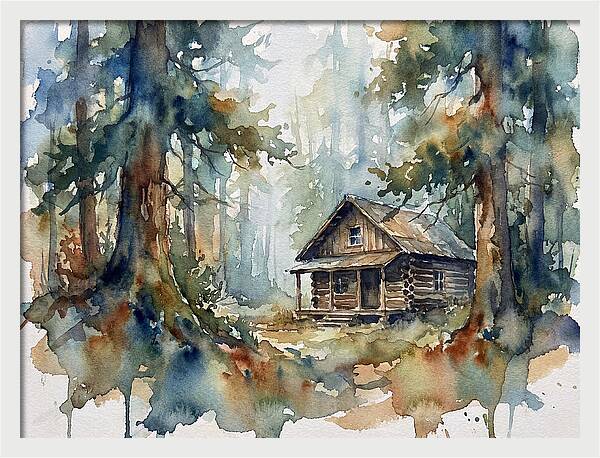 Tranquil Cabin Amidst Nature