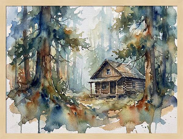 Tranquil Cabin Amidst Nature