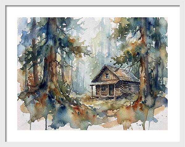 Tranquil Cabin Amidst Nature
