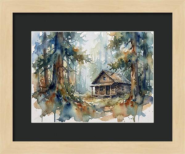 Tranquil Cabin Amidst Nature