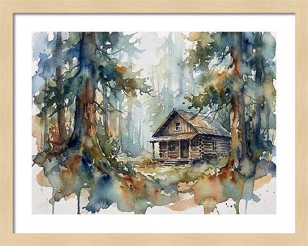 Tranquil Cabin Amidst Nature