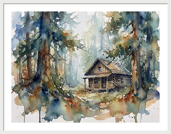 Tranquil Cabin Amidst Nature