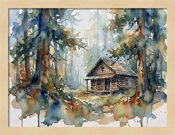 Tranquil Cabin Amidst Nature