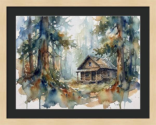 Tranquil Cabin Amidst Nature