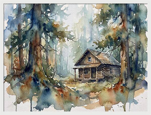 Tranquil Cabin Amidst Nature