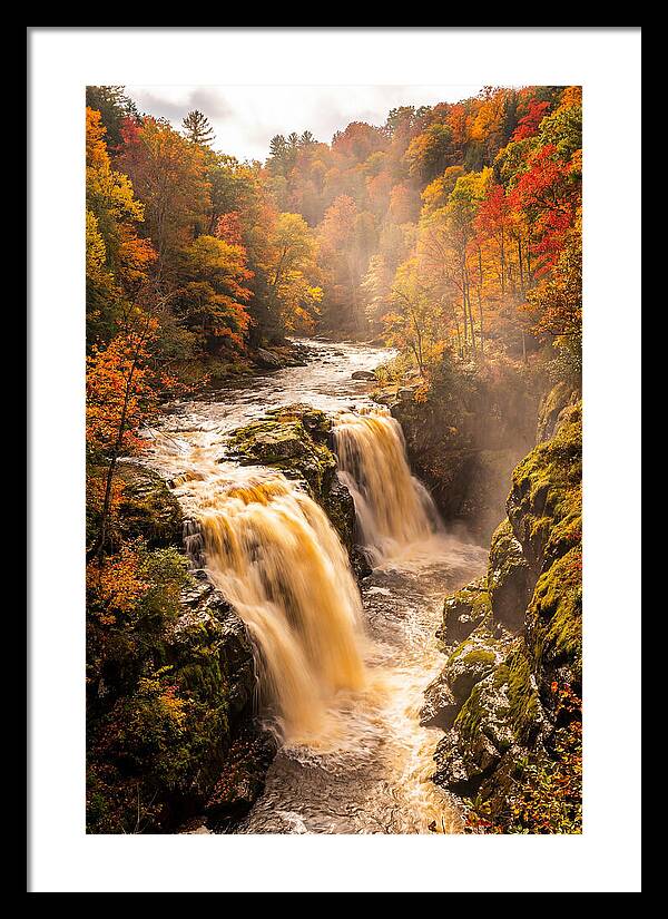 Tranquil Cascade Reflections