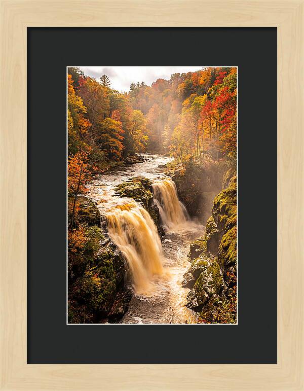 Tranquil Cascade Reflections