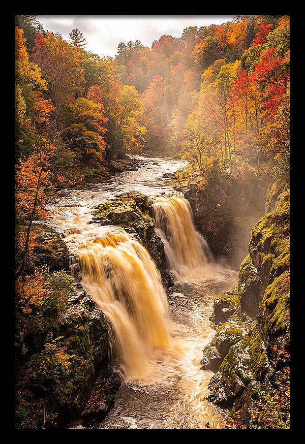 Tranquil Cascade Reflections