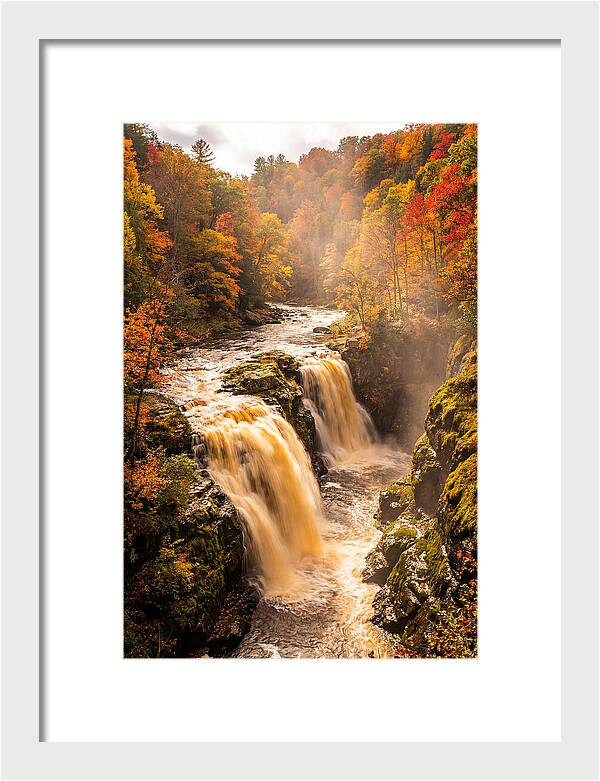 Tranquil Cascade Reflections