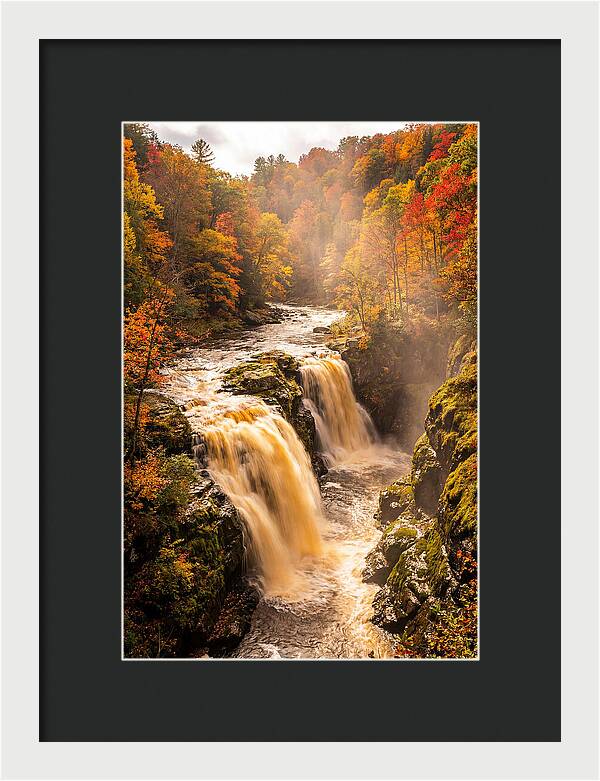 Tranquil Cascade Reflections