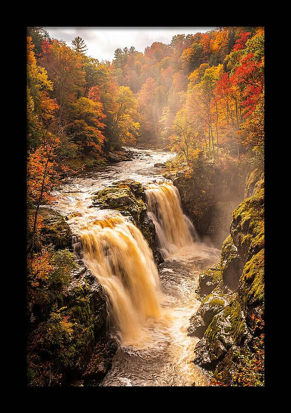 Tranquil Cascade Reflections