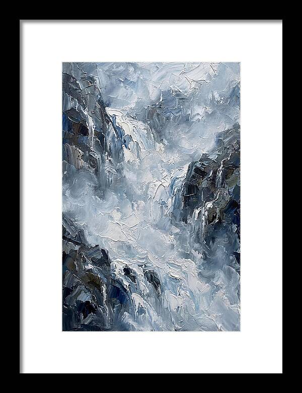 Tranquil Cascade Reflections
