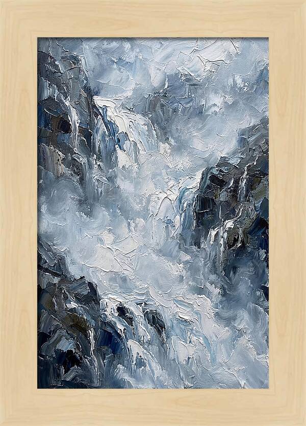 Tranquil Cascade Reflections