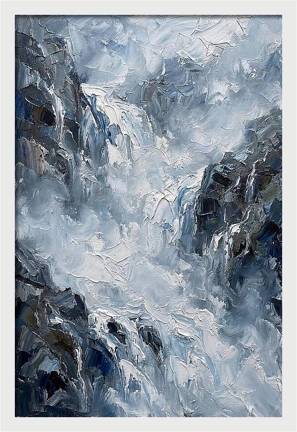 Tranquil Cascade Reflections