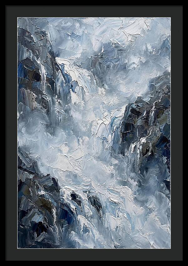 Tranquil Cascade Reflections