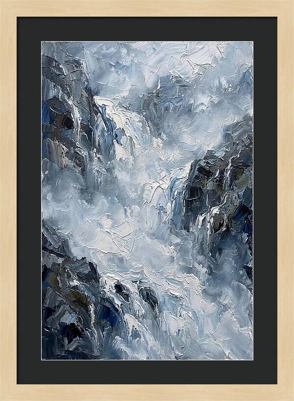 Tranquil Cascade Reflections