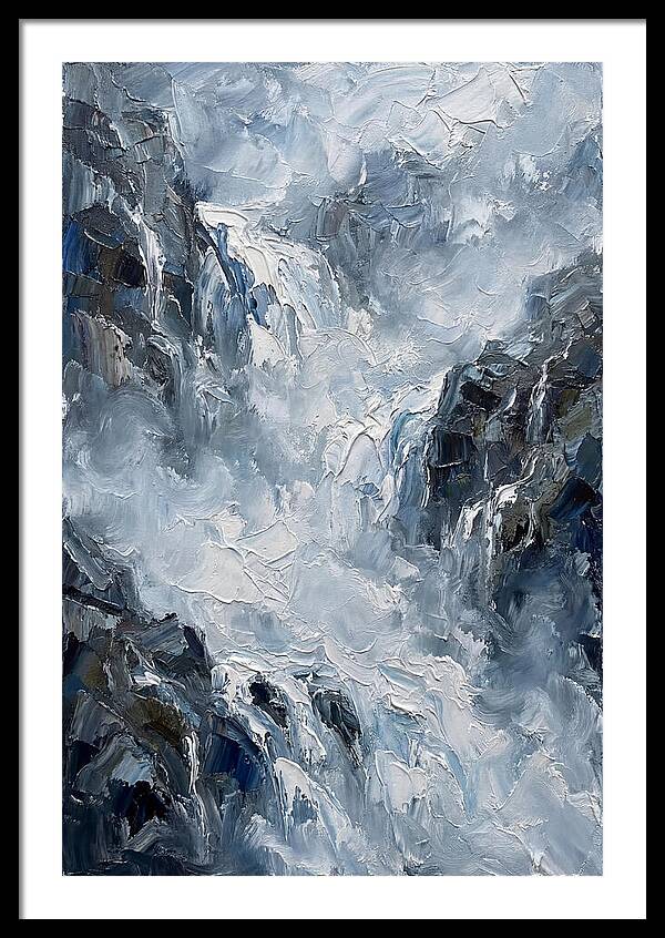 Tranquil Cascade Reflections