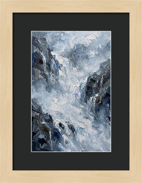 Tranquil Cascade Reflections