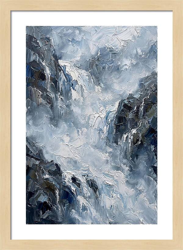 Tranquil Cascade Reflections